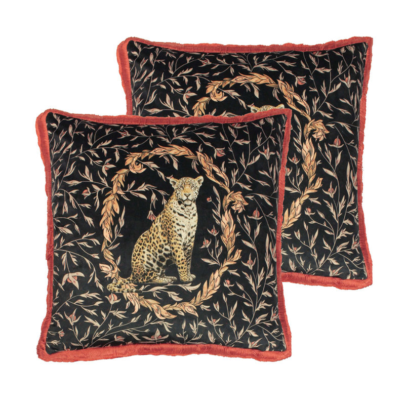 Floral Square Cushion