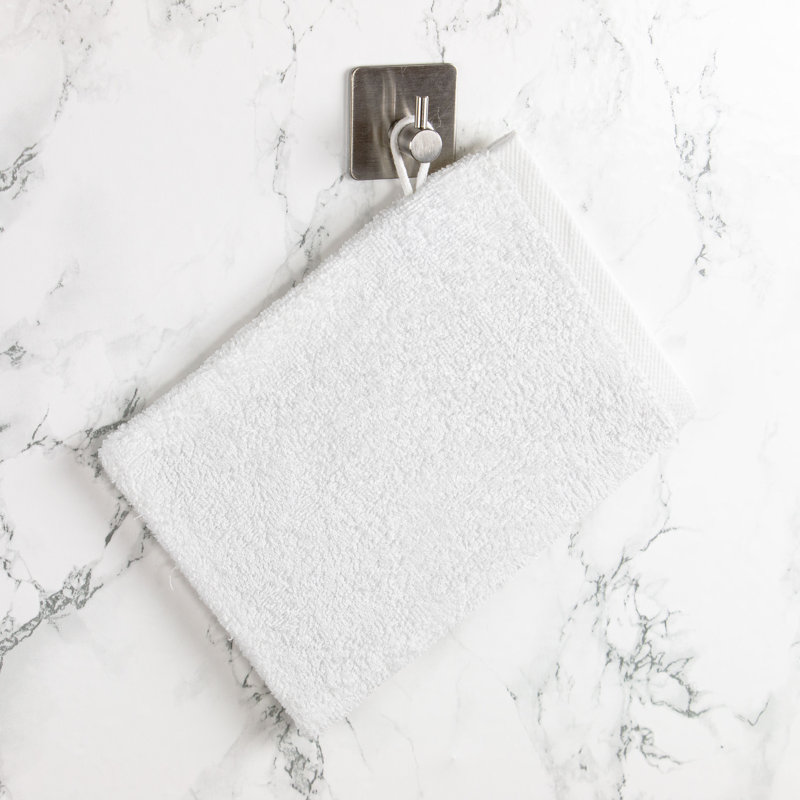 Midweight Washcloth, White
