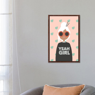 Yeah Girl by The Beau Studio - Print on Canvas