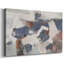 Toile tendue avec châssis bleu abstrait-1168061206