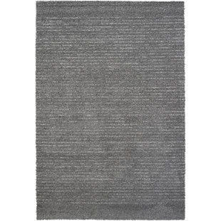 Granada Liora Charcoal, Gray, Ivory And White Polypropylene Area Rug