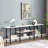 Celine 71" Console Table In White (3Shelf)-124922185