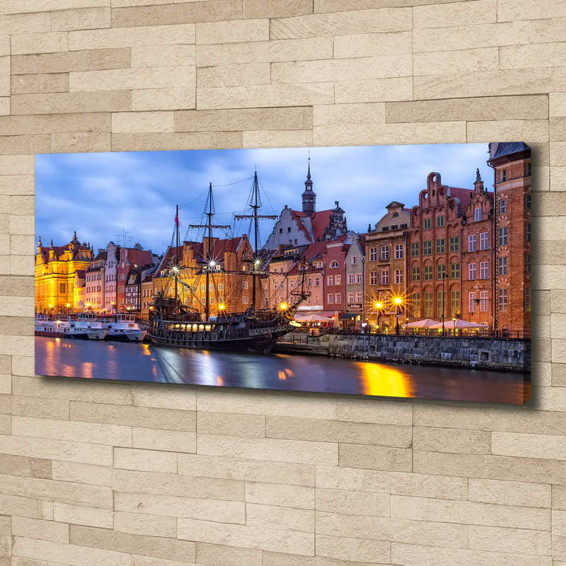 Gdansk Poland - No Frame Print on Canvas