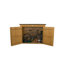 6 ft. W x 3 ft. D Solid Wood Horizontal Bike Shed-25698826