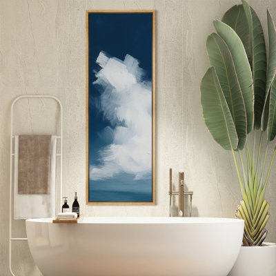 Toile abstraite encadrée, reproduction minimaliste neutre pour décoration murale moderne