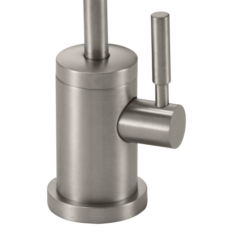 Corsano Contemporary Single Handle Combo Hot and Cold Water Dispenser with ST Series Handle, Satin Nickel