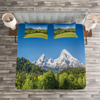 Ebern Designs Fowlkes Bedspread with Pillow Shams