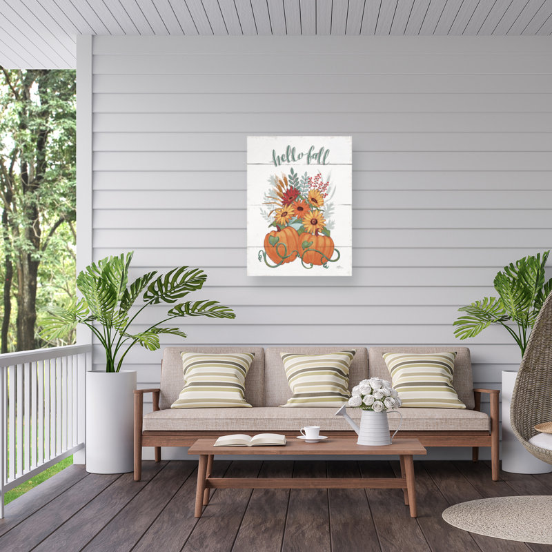 Janelle Penner, toile d'extérieur «Fall Fun II», H 47 po x l 35 po x P 1,5 po