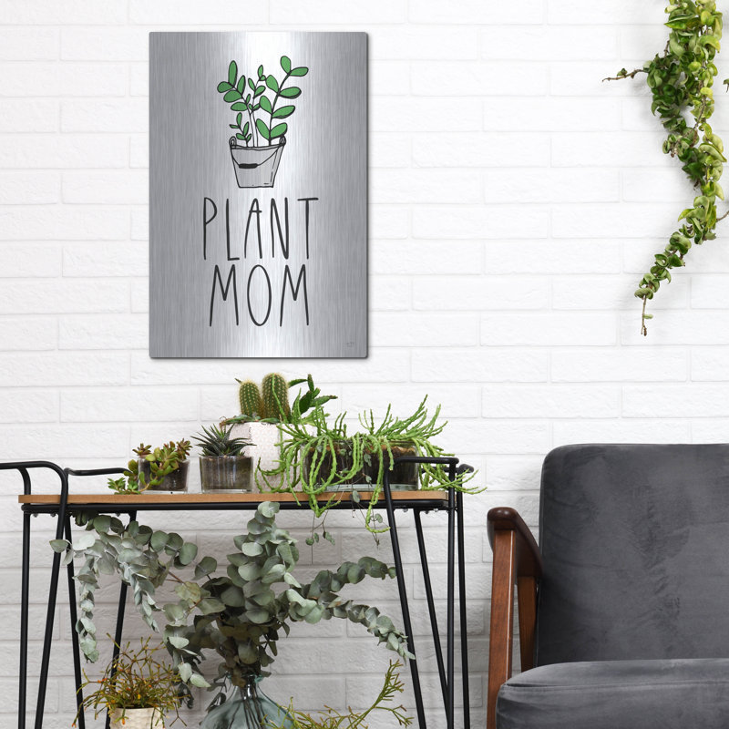 «Plant Mom» par Lux + Me Designs, art mural, H 16 po x l 12 po