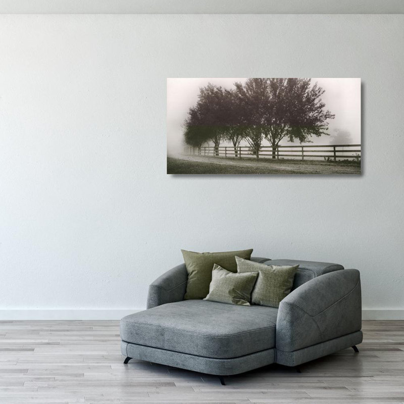 Row of Trees, 20" H x 40" W