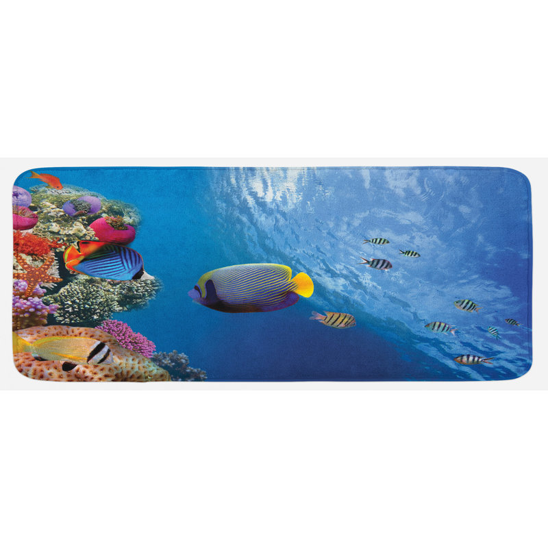 Tapis de cuisine under the sea