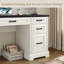 Bureau d'ordinateur avec prise et bahut de 58 po Denanne-104202312