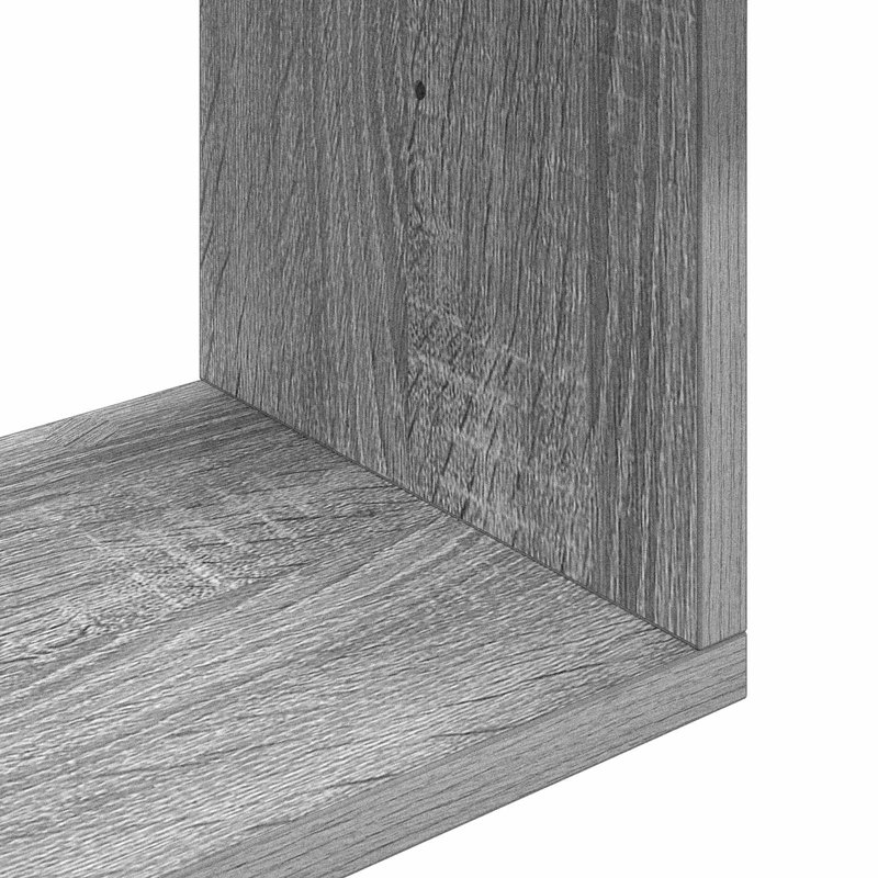  Wall Shelf with Shelf Wall-mounted with Storage Engineered Wood Modern