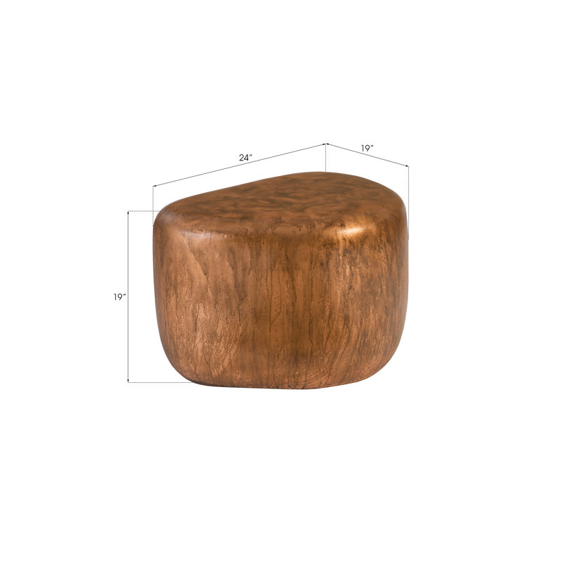 Wedge End Table