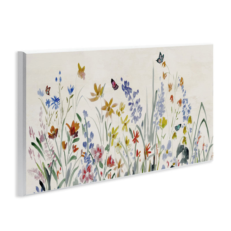 Plaque murale de jardin Wildflower Whispers, design par Jacob Q
