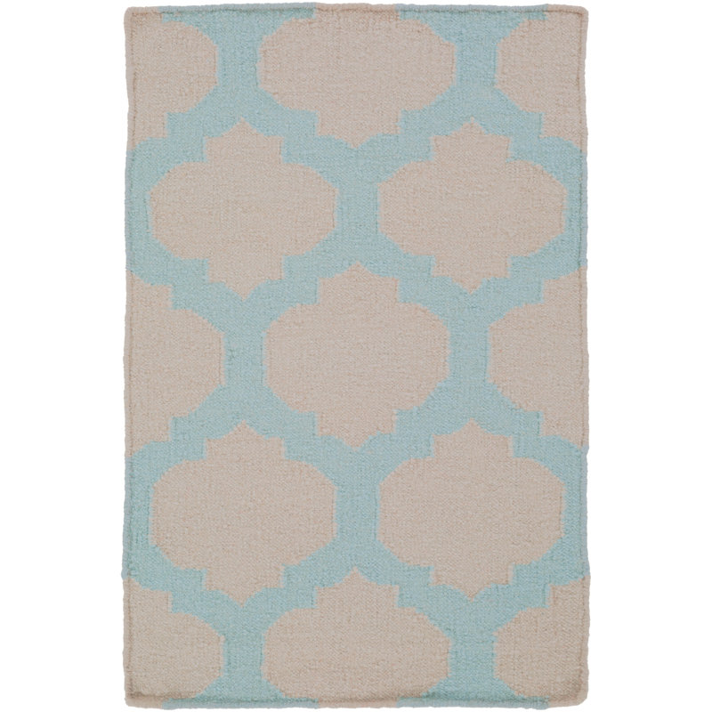 Adelo Wool Geometric Indoor Rug, Rectangle 3'6" x 5'6"