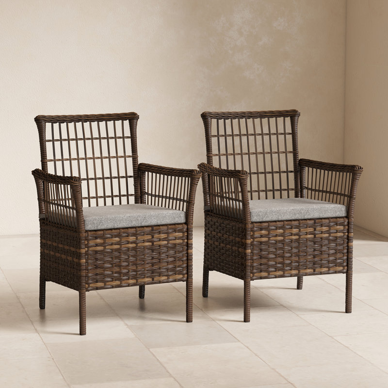 Wicker Patio Dining Chair
