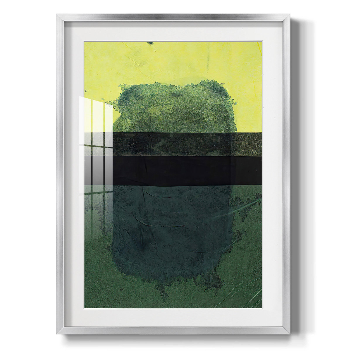 Wrought Studio Remembering Rothko III -Framed Print w Matt & Glass ...