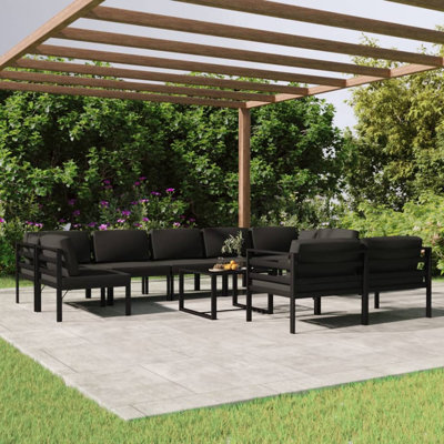 10 Piece Deep Seating Group with Cushions