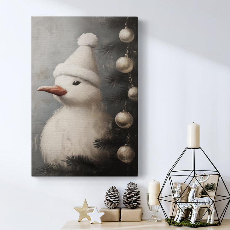 Art des Fêtes de Noël - Toile tendue avec châssis - Série 2-CDI, H 27 po x l 18 po
