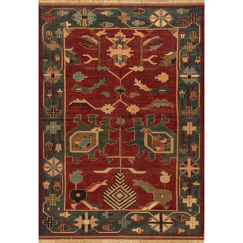 Discovery Hand Knotted Wool Area Rug
