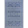 Royalston Power Loom Tribal Blue Indoor/Outdoor Patio Rug