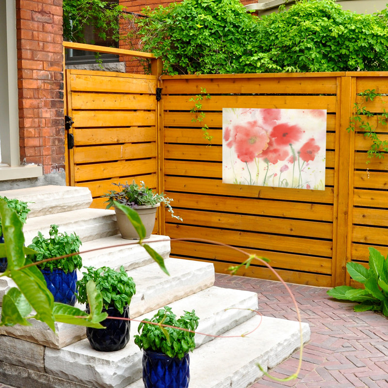 Décoration murale Alayzah Coral Fiesta, L 32 po x H 24 po