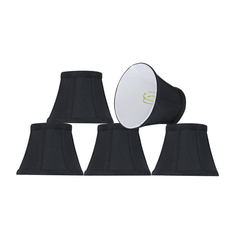Abat-jour en cloche H 4 po (attache) noir