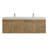 83.4" Wall-Mounted Double Bathroom Vanity Set-70381378