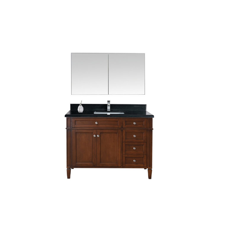Ensemble de meuble-lavabo simple 46 po avec miroir Freeland