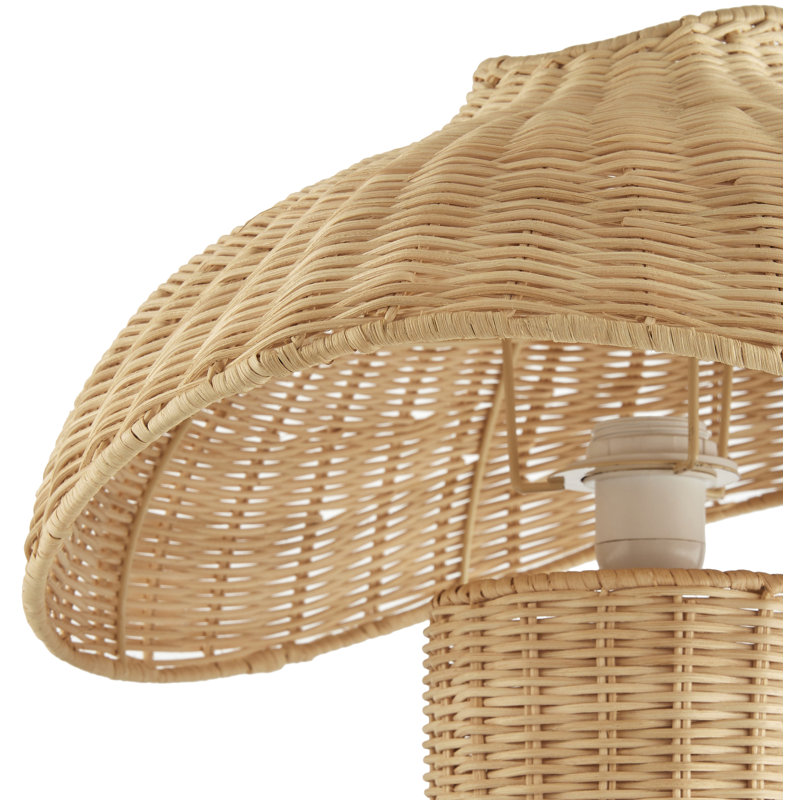 Lampe de fantaisie en rotin Dickson