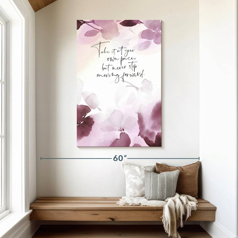 Tergel Your Own Pace, 48" H x 32" W