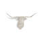 Animals Longhorn Bull Sculpture Wall Décor