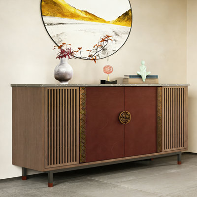 Buffet rétro simple et léger de luxe