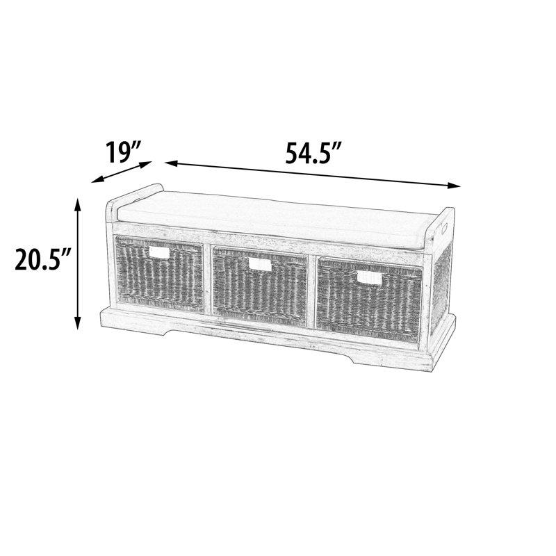 Baumgardner Storage Bench