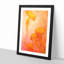 The Orange Jellyfish - Picture Frame Painting Print-56855391-56855390
