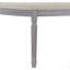 Banc rembourré capitonné beige clair Coastal