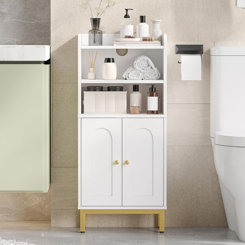 Armoire de rangement pour salle de bain, Blanc