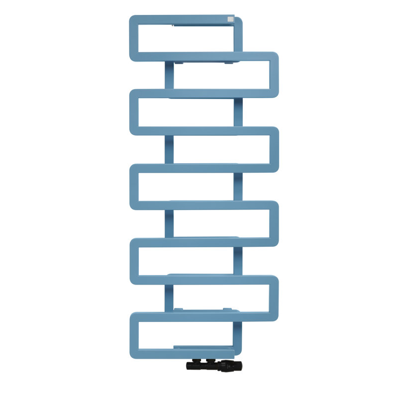 Heated Towel Rail, BOOKIE 1155/500, Sky Blue