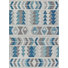 Blue/Ivory/Navy/Silver/Gray