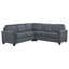 Canapé modulaire rembourré 3 pièces Onorato-397095826