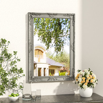 Mulder Wood Flat Wall Mirror
