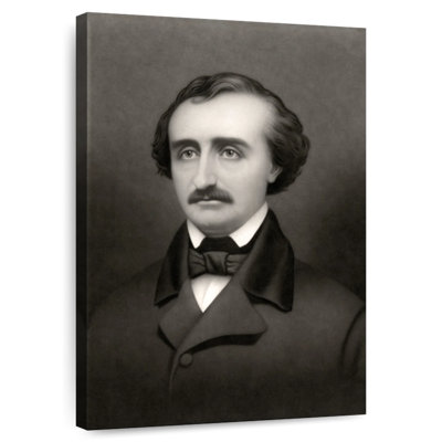 Writer Edgar Allan Poe Portrait