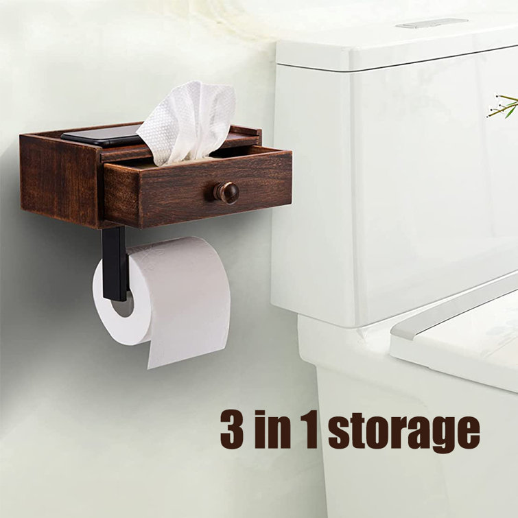 LOTESTO Wall Mount Toilet Paper Holder