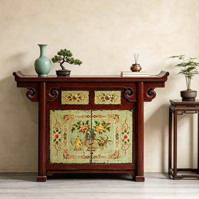 Nouvelle console en bois massif de style chinois