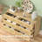 6 - Drawer Dresser, Rattan Chest of Drawer for Bedroom