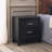 Gatton Black Nightstand-456699246