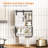 Medicine Cabinet, Farmhouse Bathroom Wall Cabinet With Sliding Barn Door, Adjustable Shelf & Towel Bar, Wall Mounted Storage Over The Toilet For Bathroom Kitchen Bedroom, White