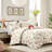 Comforter Full/queen, Mushroom Garden, Microbial Fabric Themed Bedding Fill,