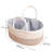 Highland Dunes Fabric Decorative Basket